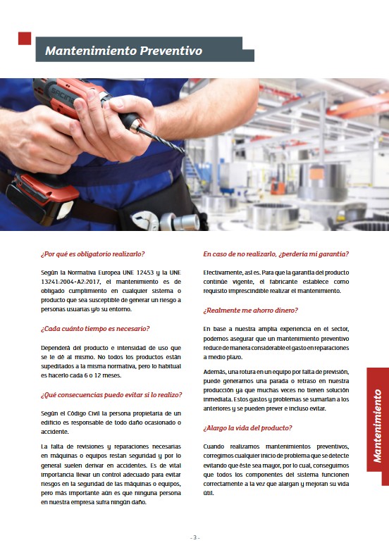 Mantenimiento Correctivo y Preventivo
