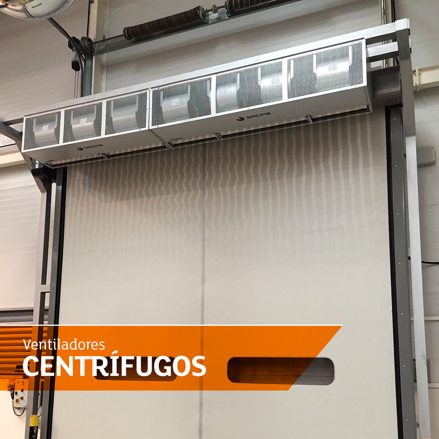 Cortinas de Aire Industriales con Ventiladores Centrífugos Cortinas de Aire Industriales con Ventiladores Centrífugos