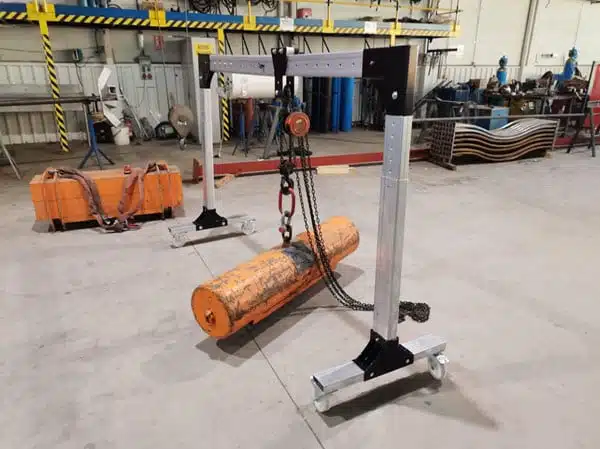 Rinoport: Pórtico portátil para manipulación de cargas Rinoport: Pórtico portátil para manipulación de cargas