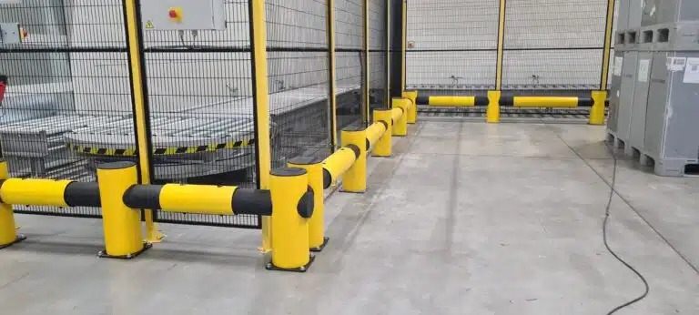Barreras plásticas para la separación del tráfico